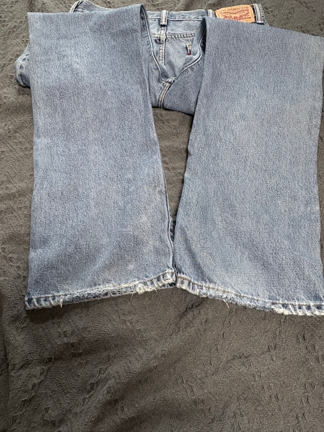 (34x32, 실측33) 리바이스 517 연청 Colombia 상품이미지7