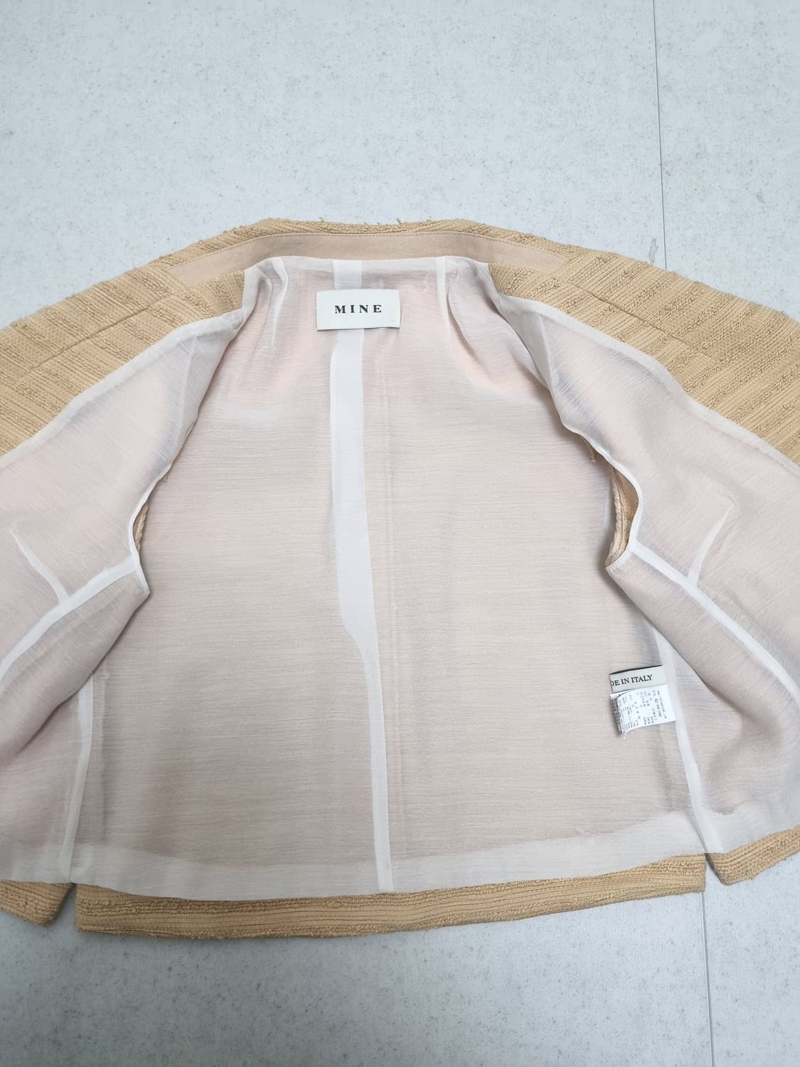 한섬 마인 싱글 재킷 자켓 (새상품) 상품이미지3