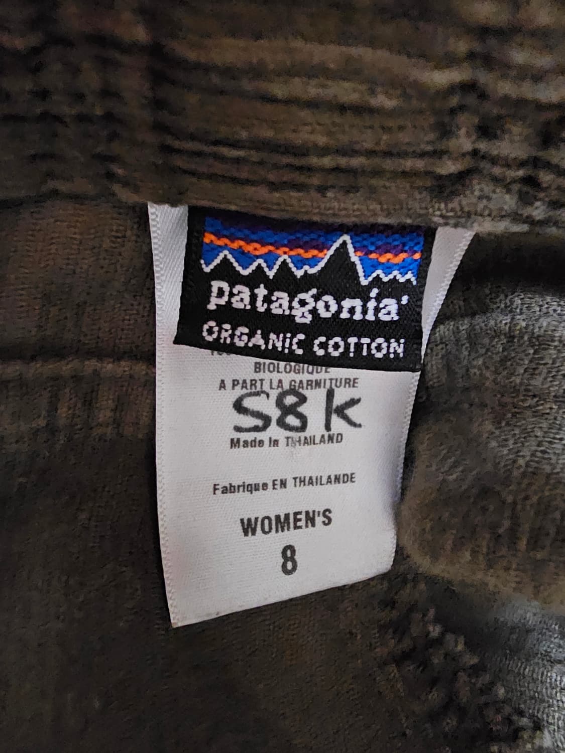 파타고니아 코듀로이 팬츠 상품이미지5