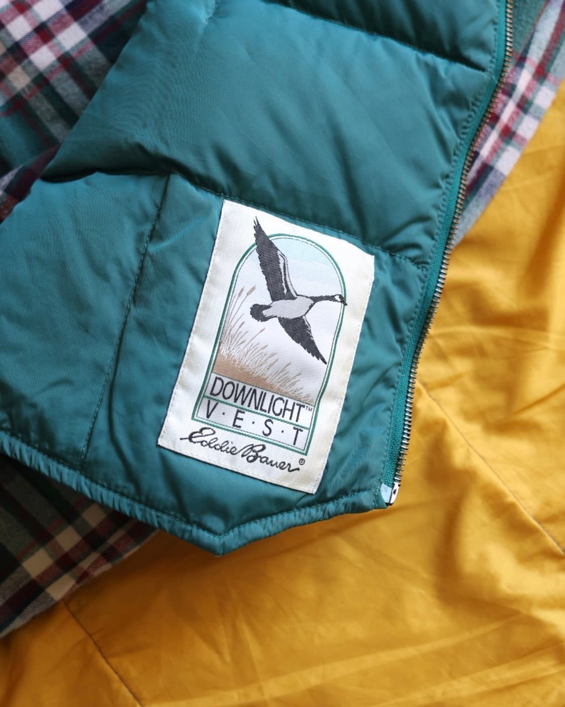 에디바우어 90s (코튼 쉘 타입) 케네디언 구스다운 베스트 상품이미지5