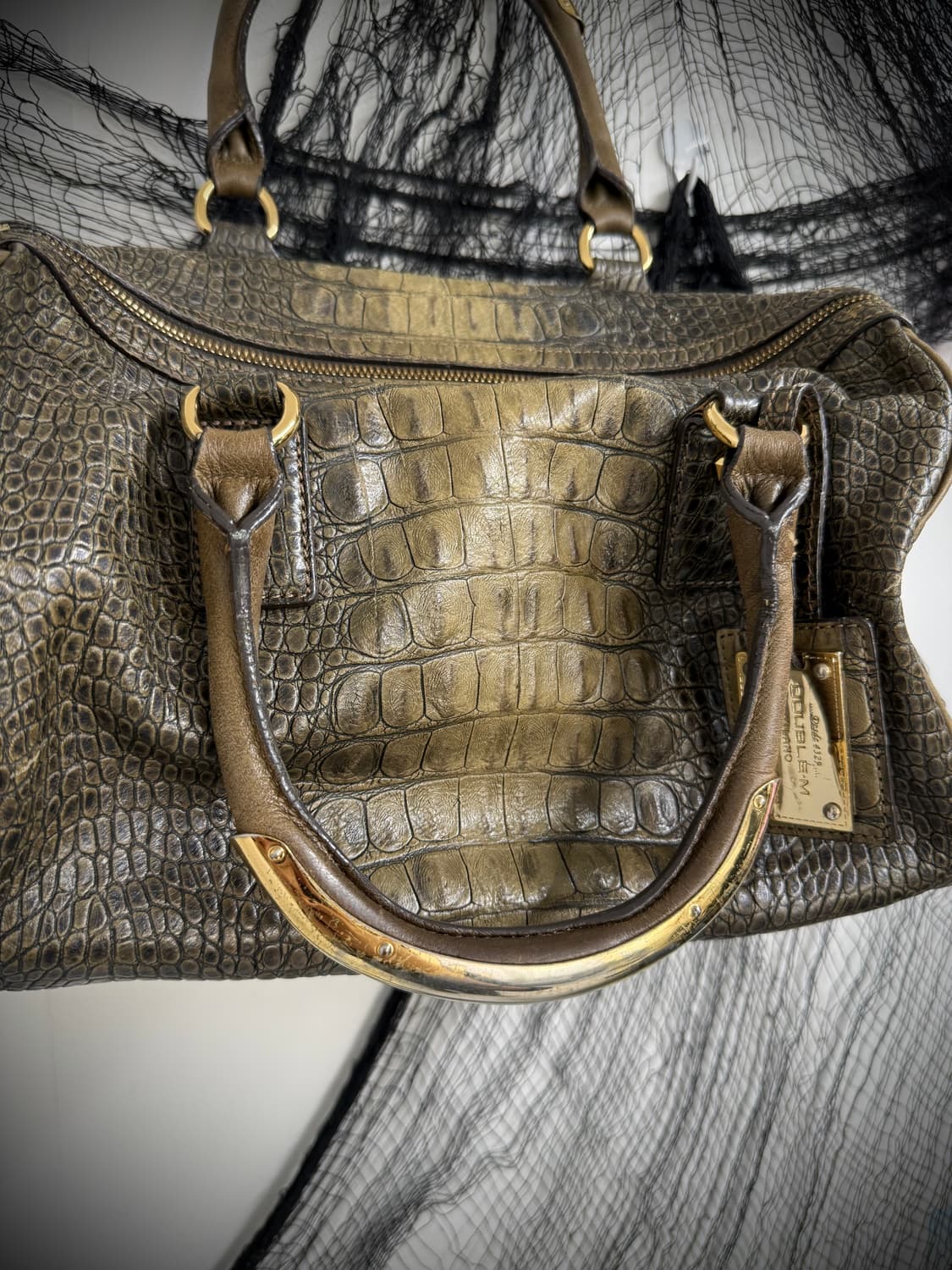 00s crocodile leather shoulder bag 상품이미지2