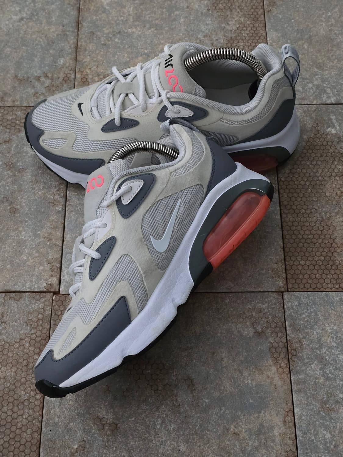 (230)나이키 에어맥스 200 그레이 핑크 상품이미지7