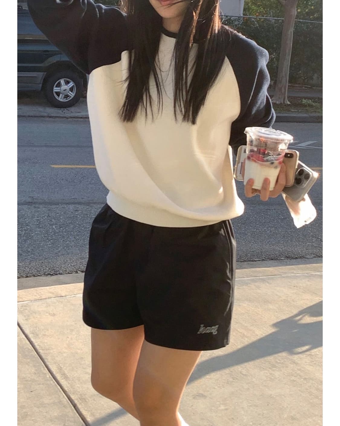 헤이그 나그랑 스웨터 네이비 상품이미지4