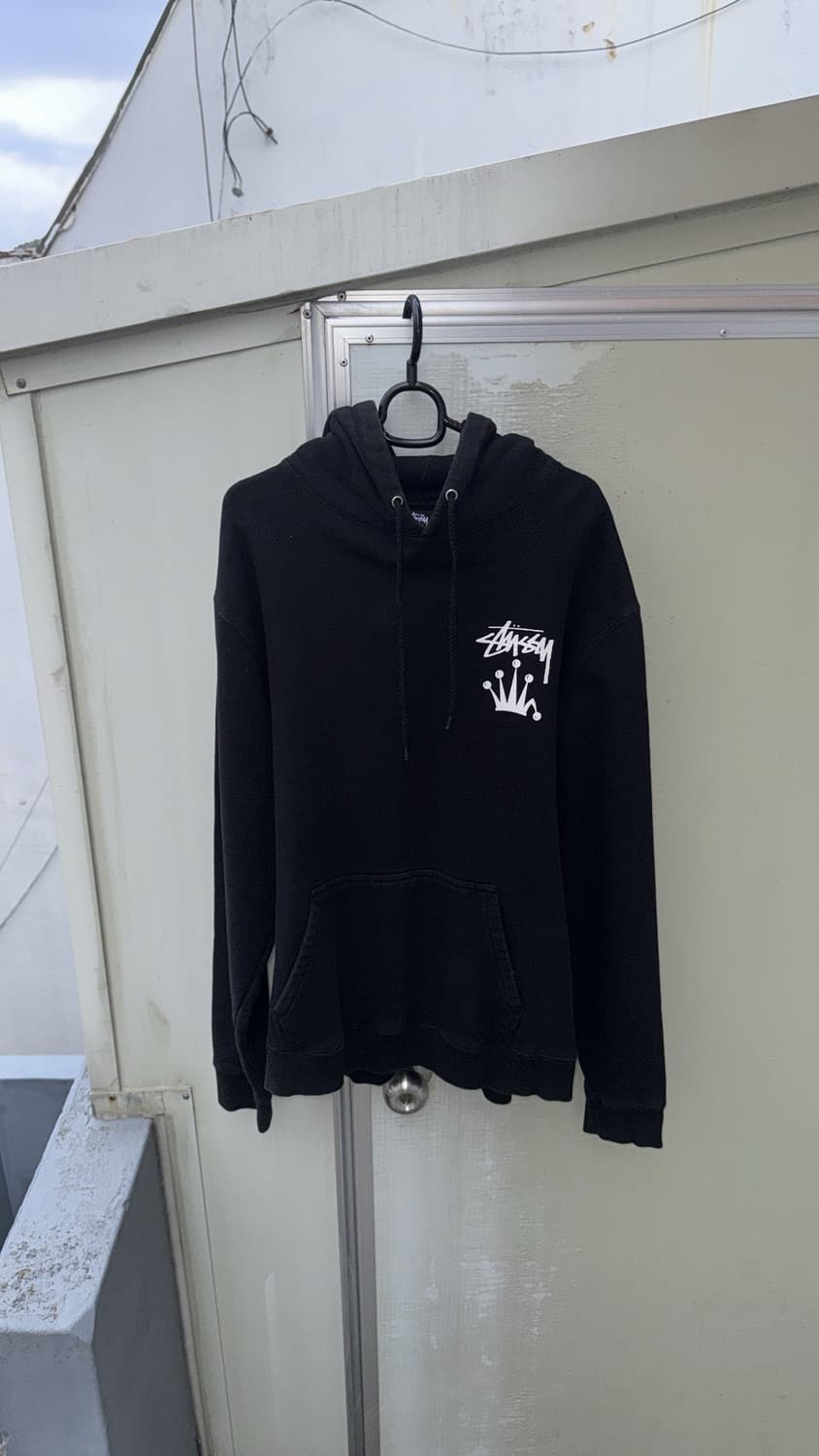 Stussy crown hoodie 스투시 크라운 후드티 상품이미지2
