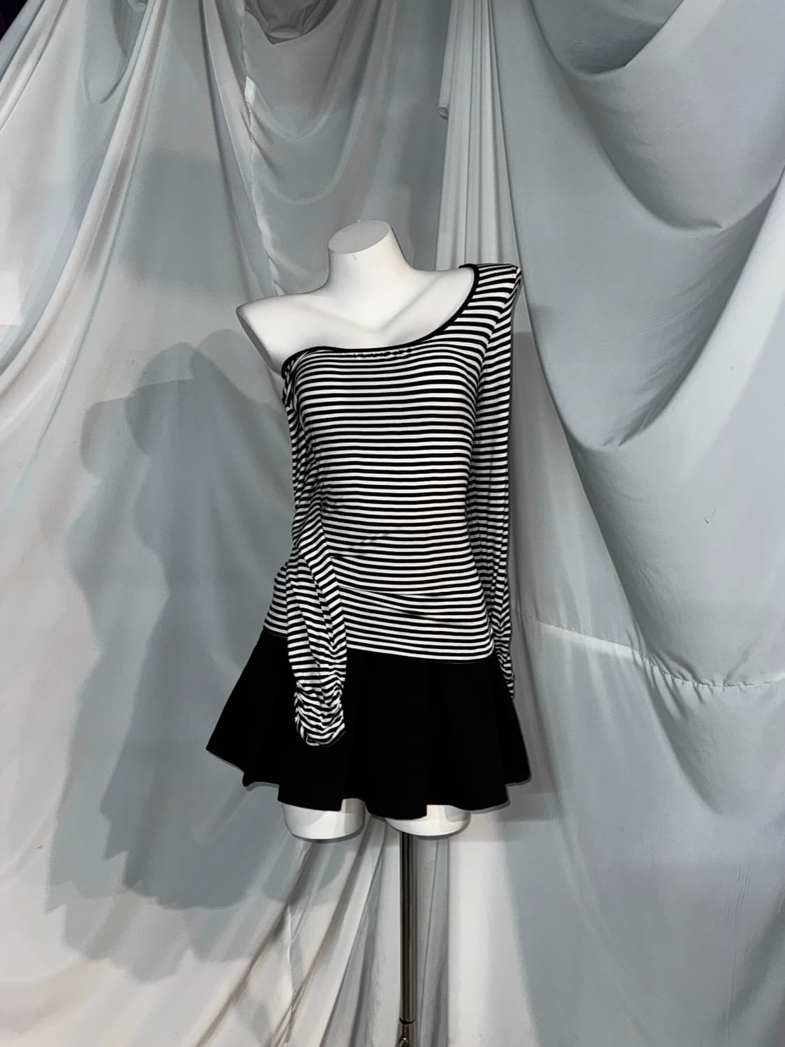 하라주쿠 핑크 지브라 데일리 팝 갸루 코디세트  상품이미지4