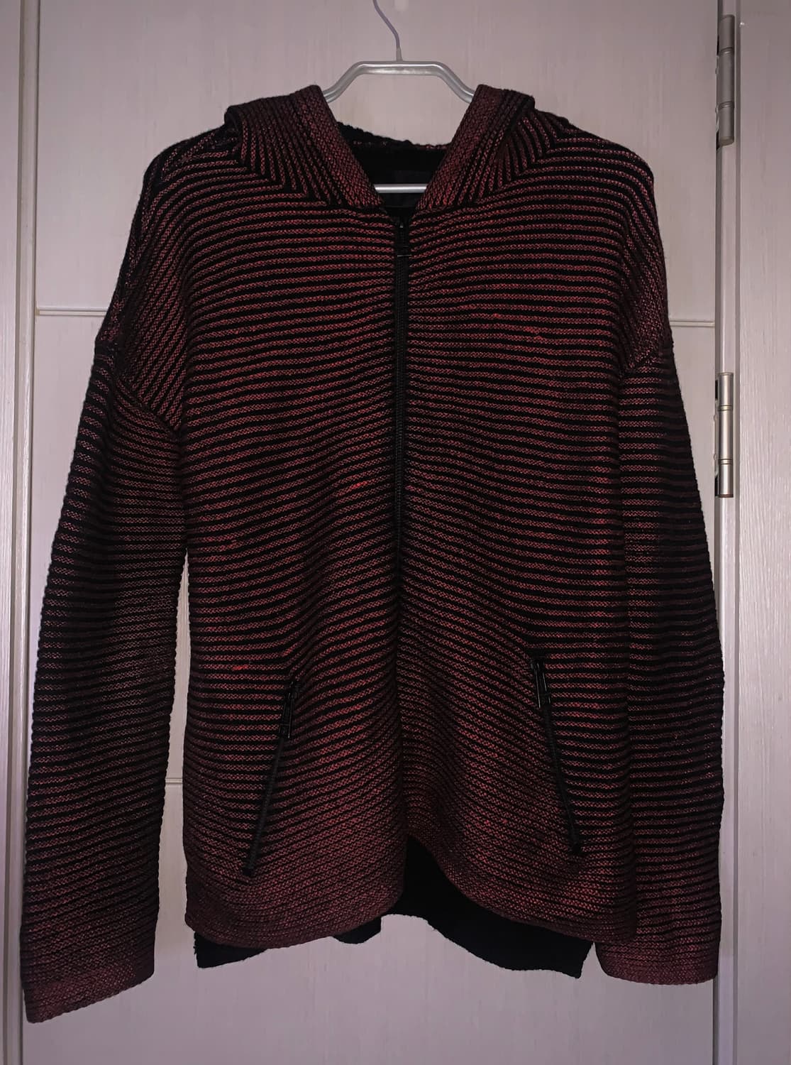 쟈딕앤볼테르 니트 후드집업 상품이미지1