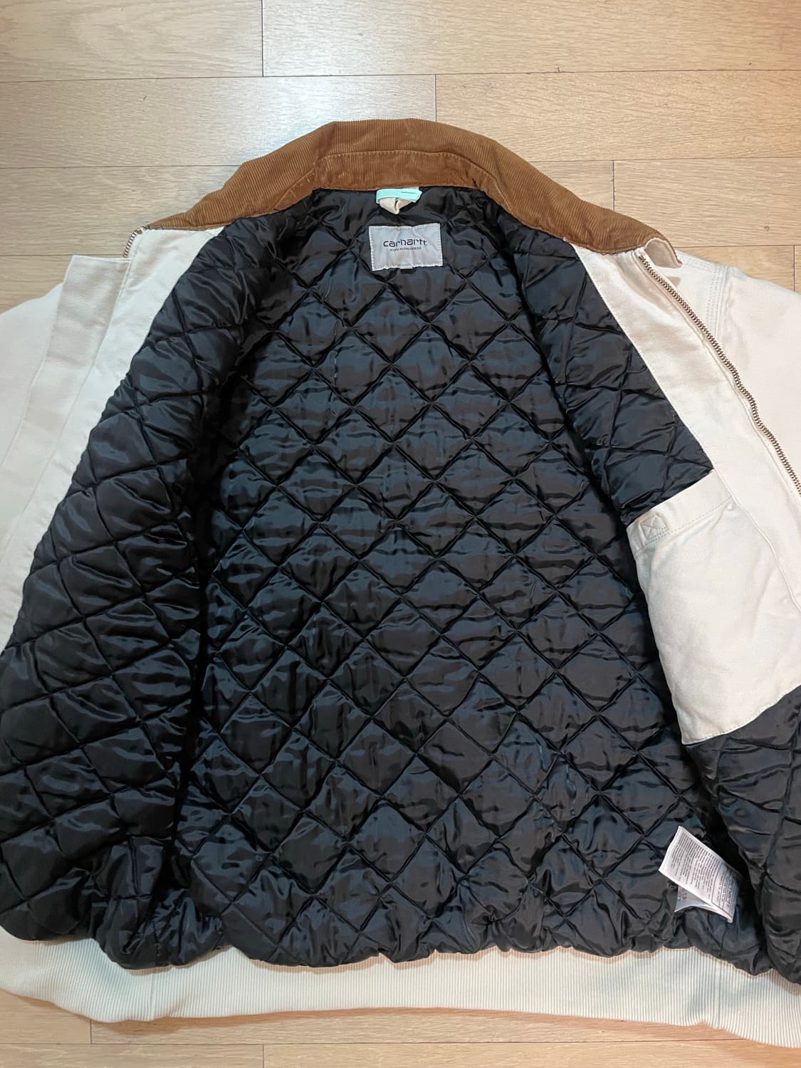 칼하트 WIP OG 산타 페 자켓 솔트 에이지드 캔버스 - 윈터 상품이미지5