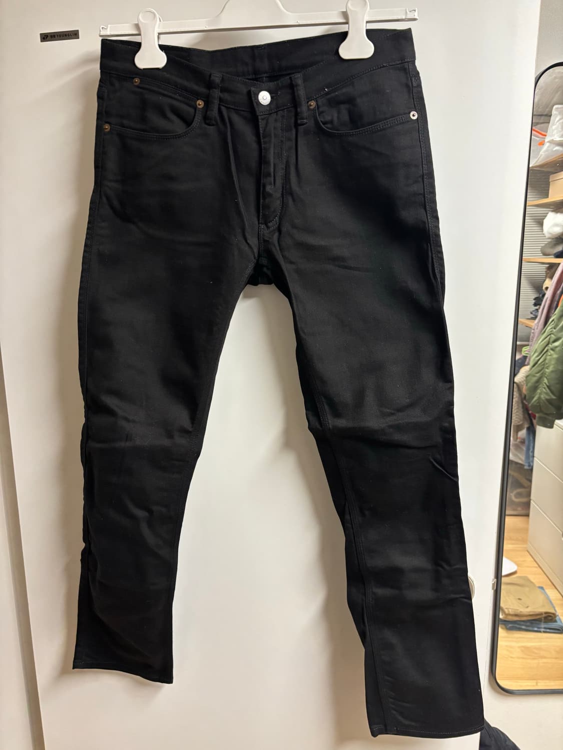 [31X30] 아크네 맥스스테이 진 블랙 상품이미지2