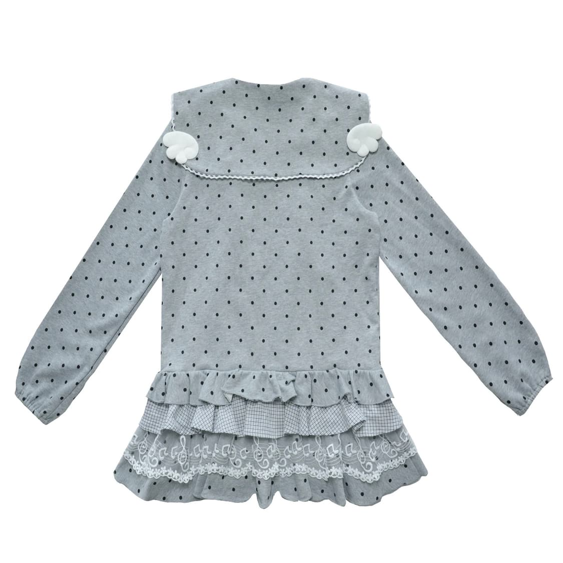 Piano Buttons Polka Dots Dress 상품이미지9