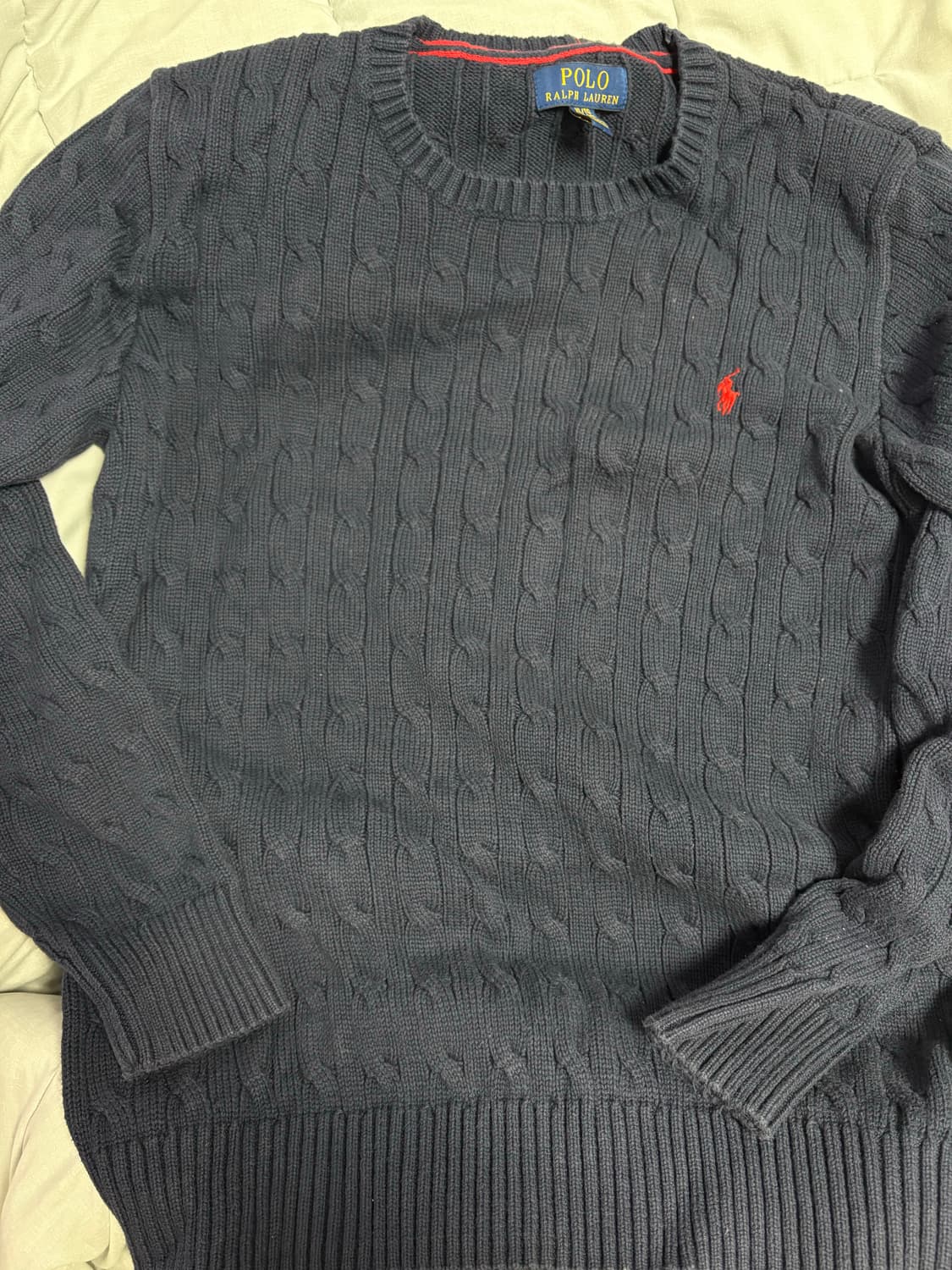 폴로 니트 네이비 상품이미지1