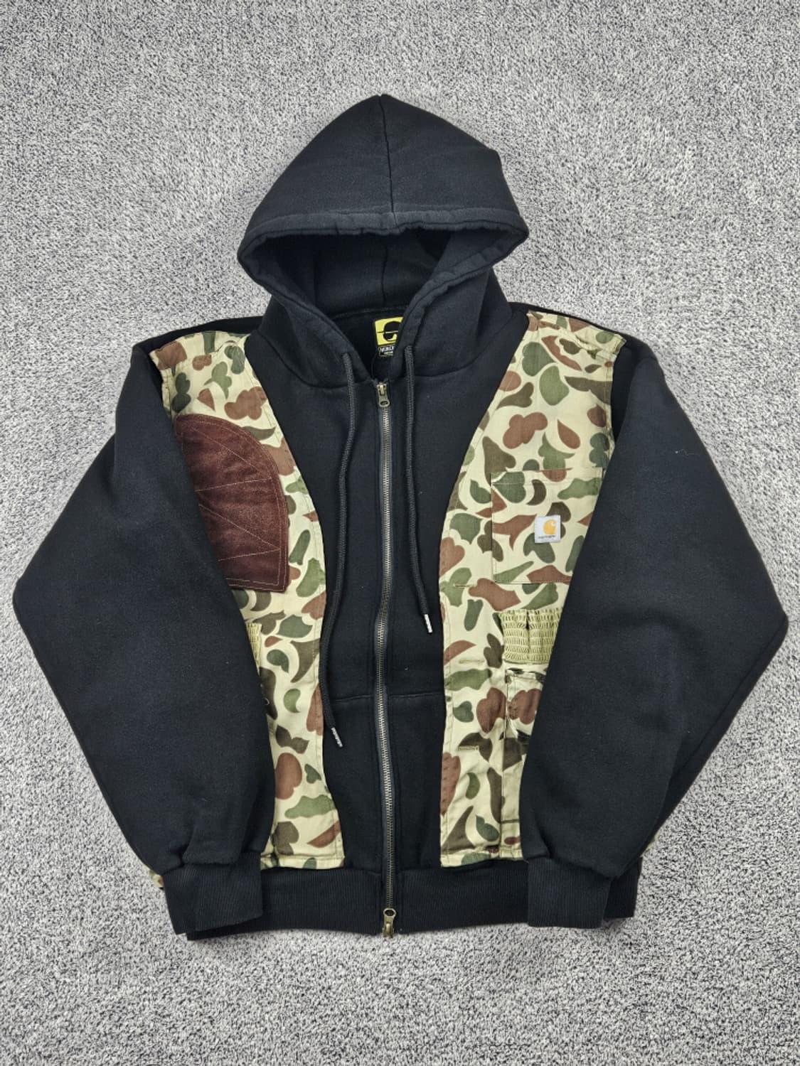 칼하트 카모베스트 아플리케 커스텀 후드집업 (상세설명참조) / 10096 상품이미지2