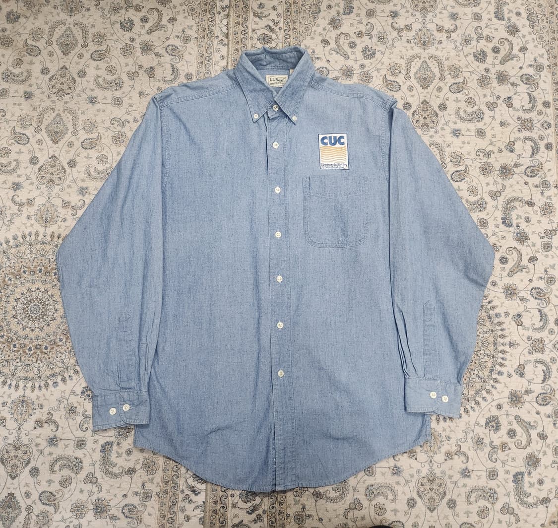 L.L.Bean 엘엘빈 데님 셔츠 XL 상품이미지1