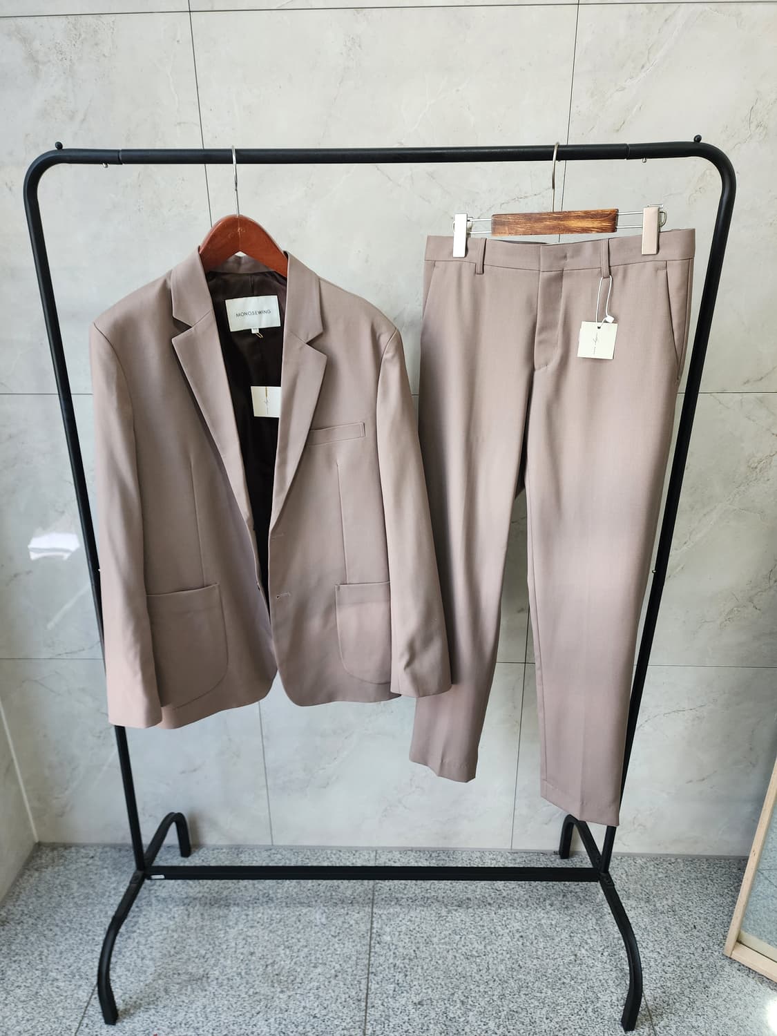 모노소잉 정장수트 셋업 상품이미지2