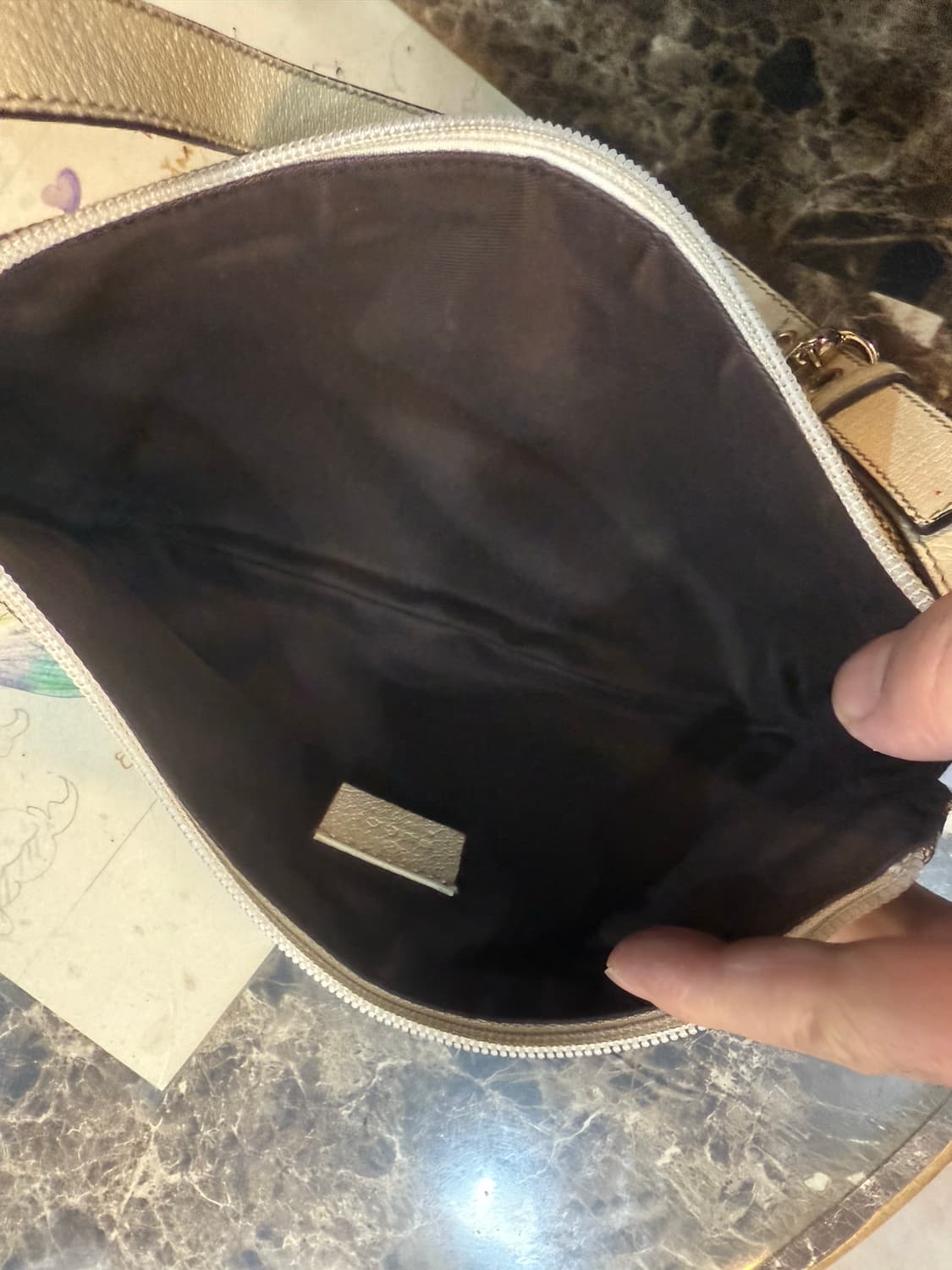 정품 구찌 자가드 미니 숄더백 팝니다 상품이미지7