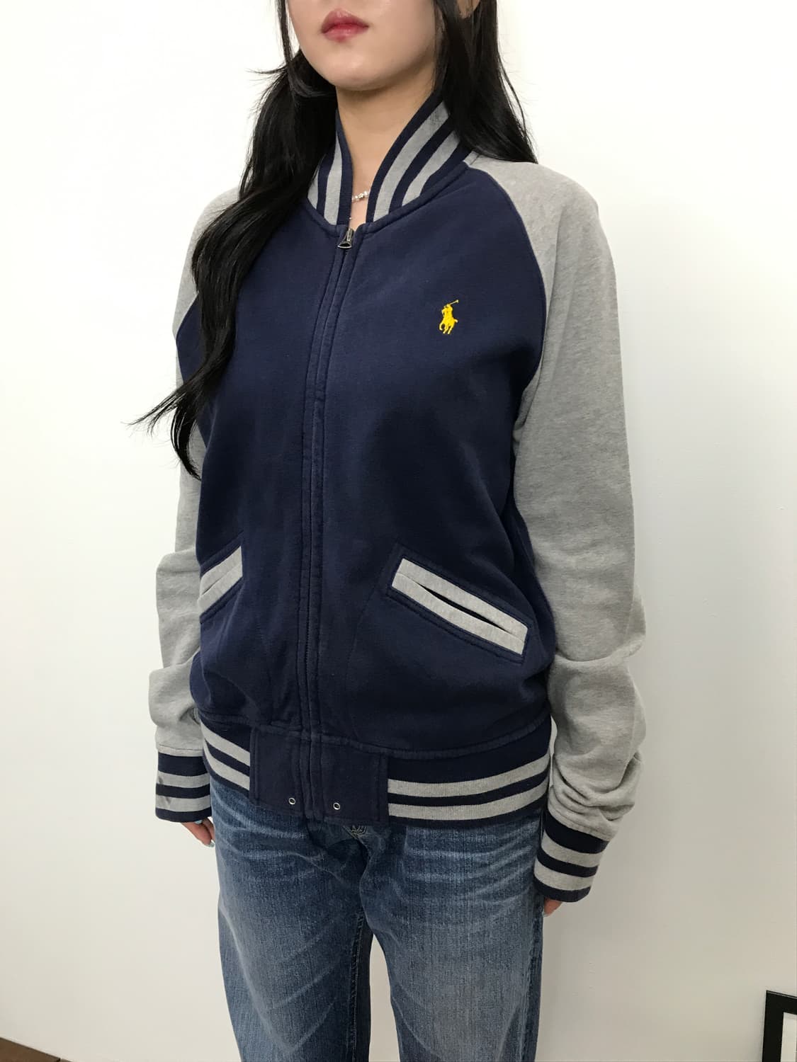 Polo Varsity Raglan Zip-Up Jacket 상품이미지3