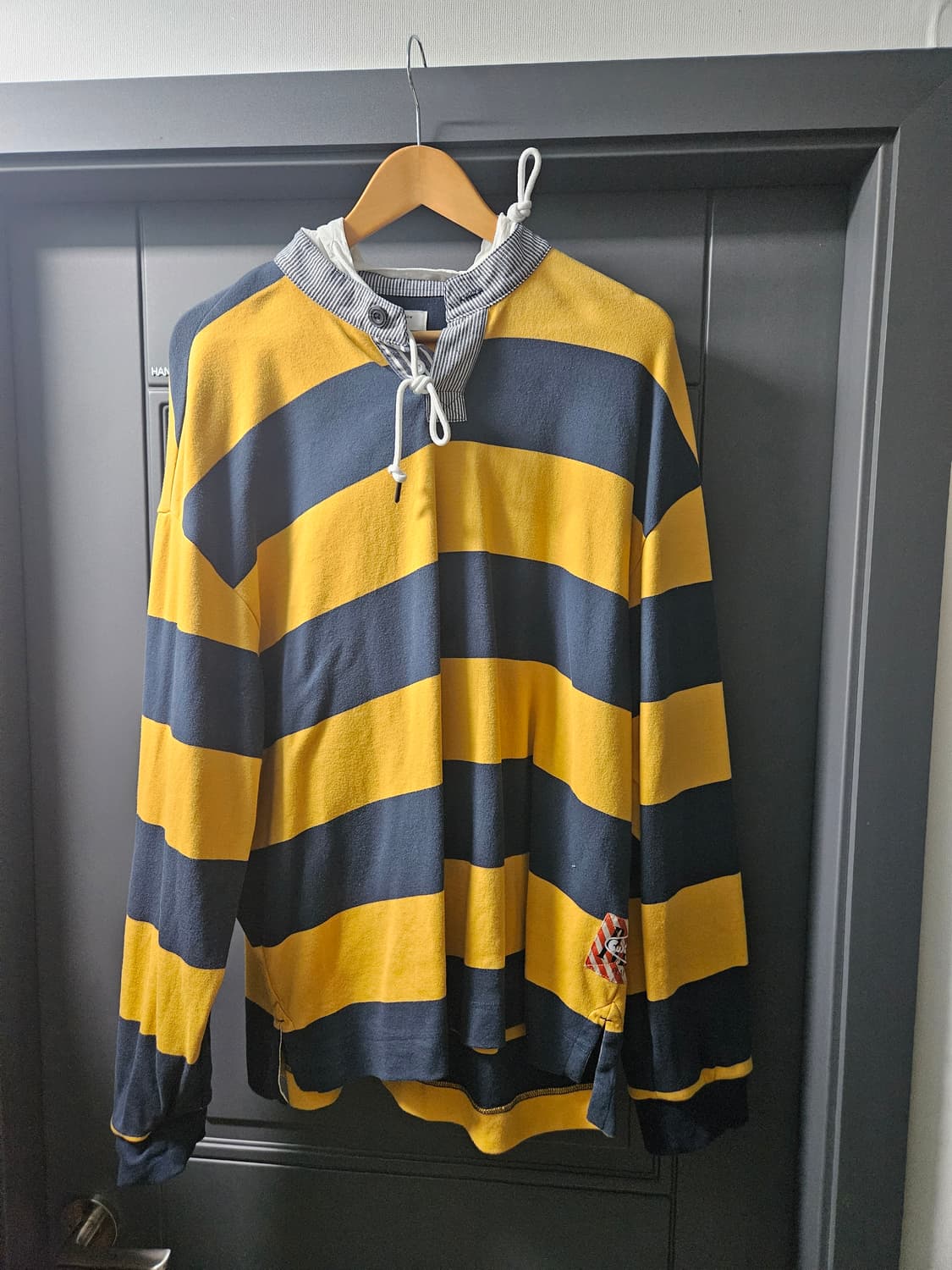 커스텀 멜로우 럭비 후드티  상품이미지1