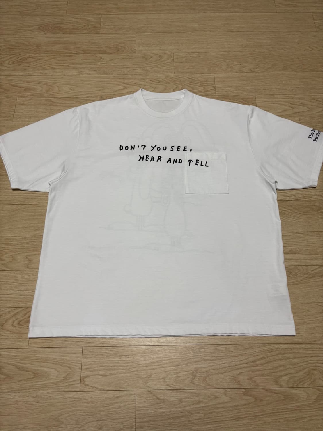엔노이 ENNOY x Stefan Marx 2025 그래픽 티셔츠 XXL 상품이미지3
