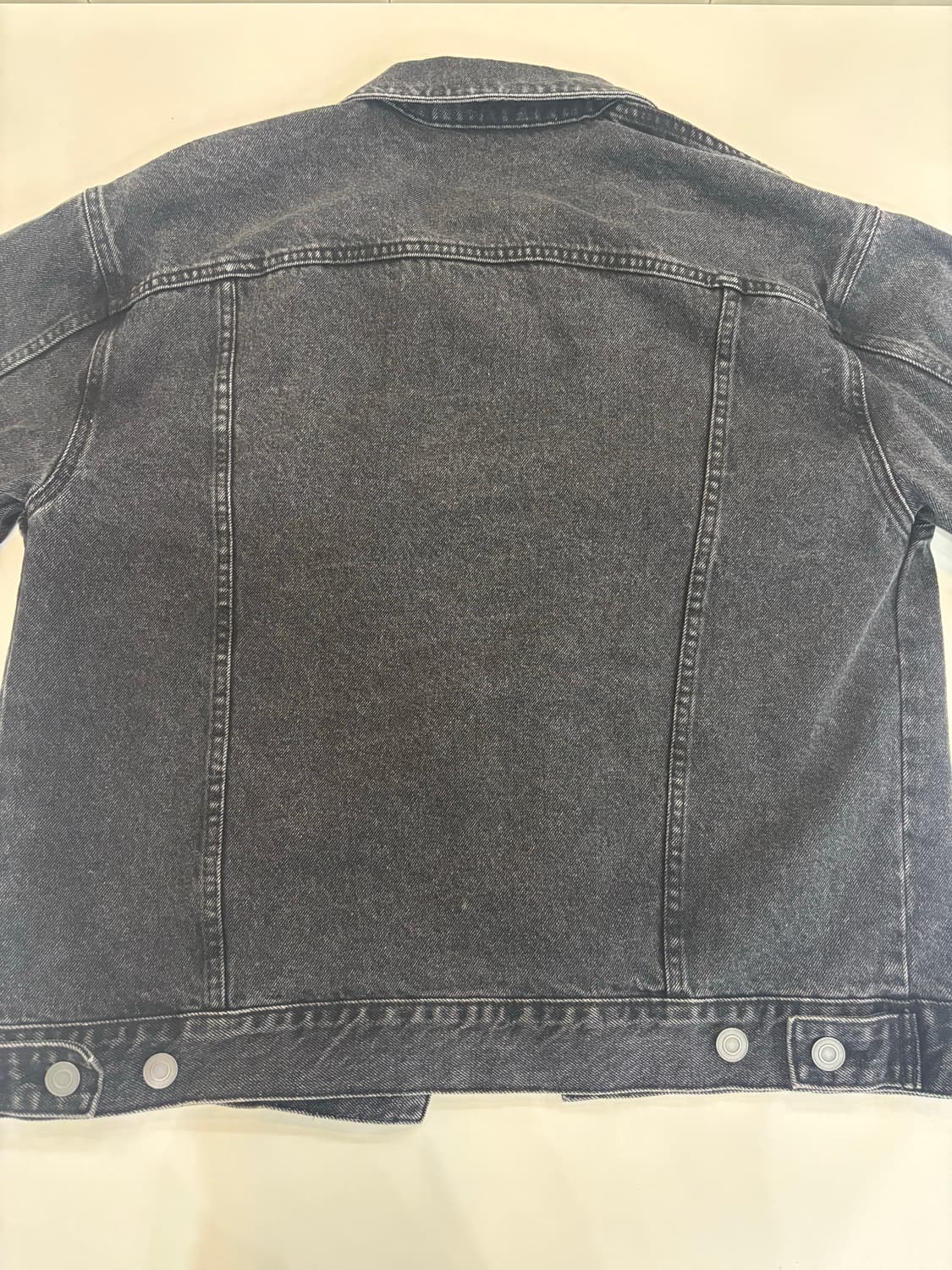 빈티지 워싱 데님 자켓 상품이미지2