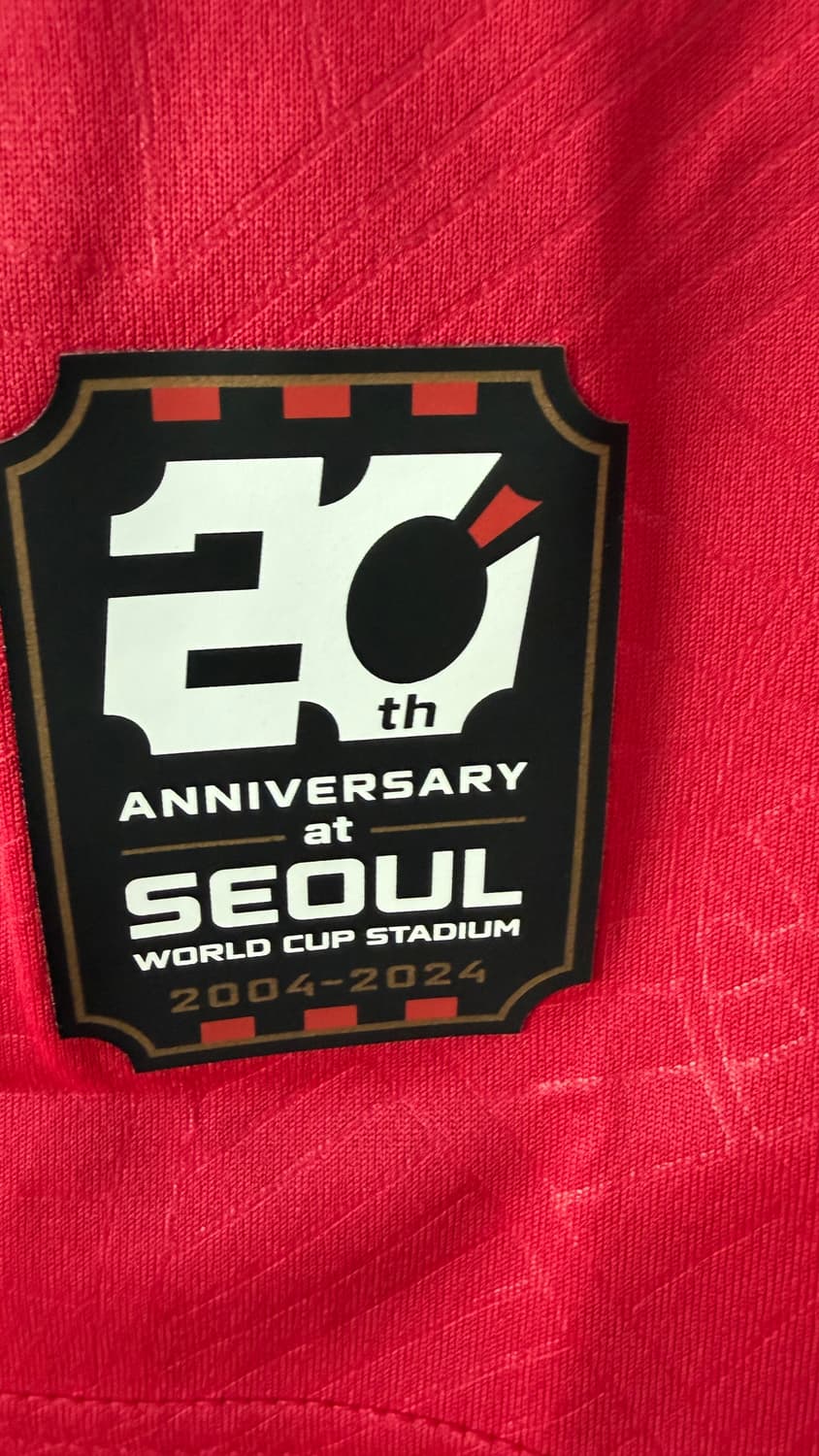 (할인,L) 2024 FC서울 홈 유니폼 노마킹 100 상품이미지4