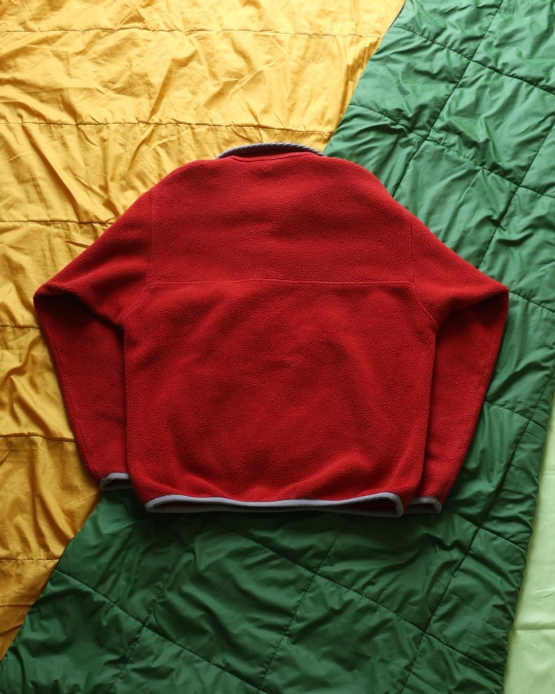 파타고니아 00s 후반 빈티지 신칠라 스냅티 플리스 레드 상품이미지10