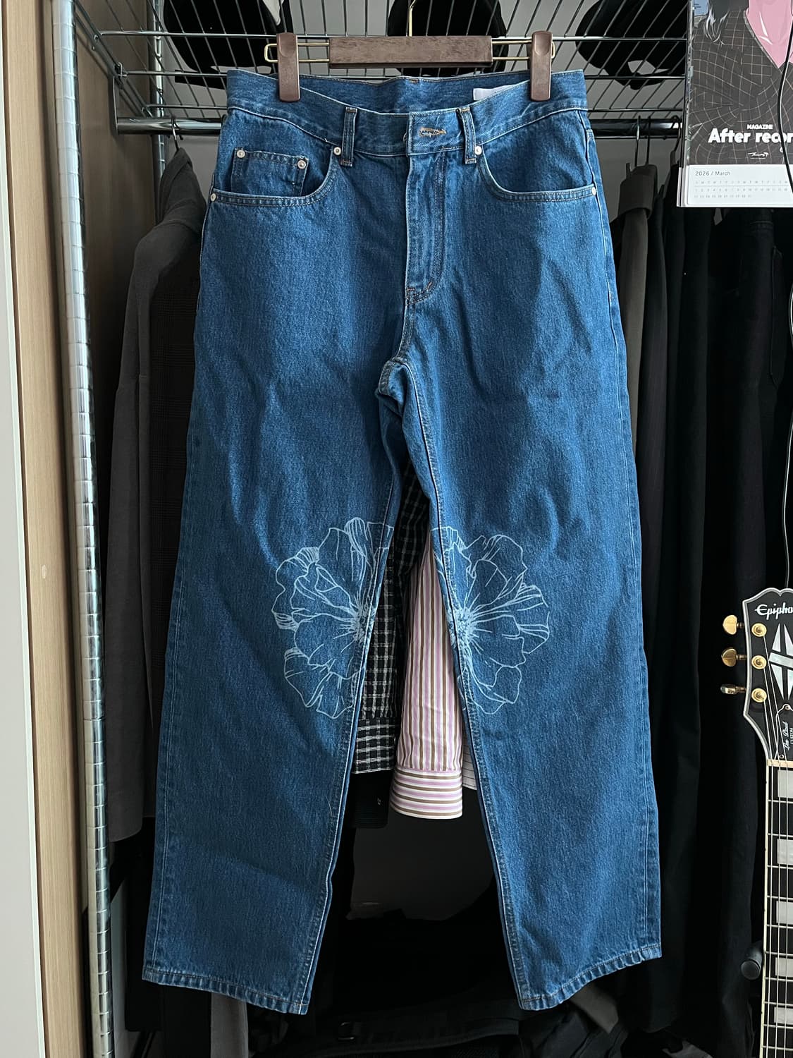 Shirter 플라워 프린팅 데님  상품이미지1