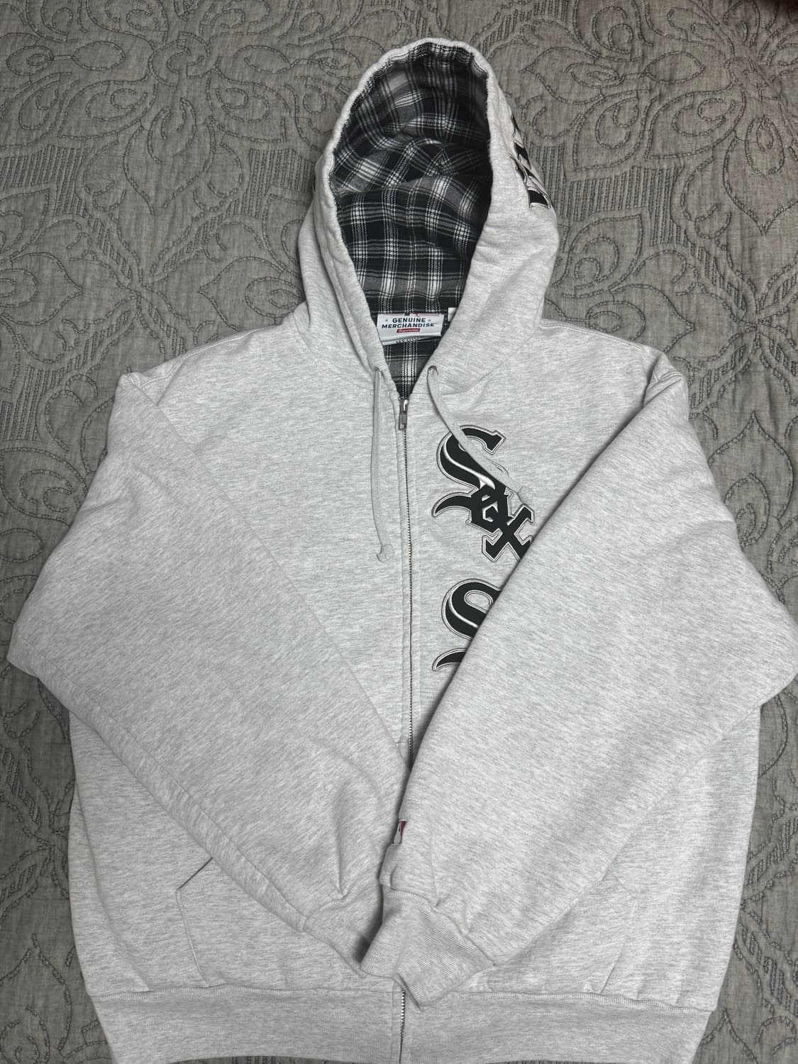 슈프림 MLB 후드집업M (정품) 상품이미지2