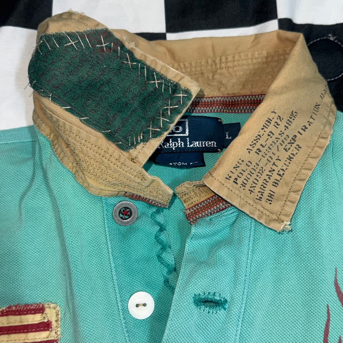 폴로 랄프로렌 성조기 드래곤 반팔 카라티 상품이미지5