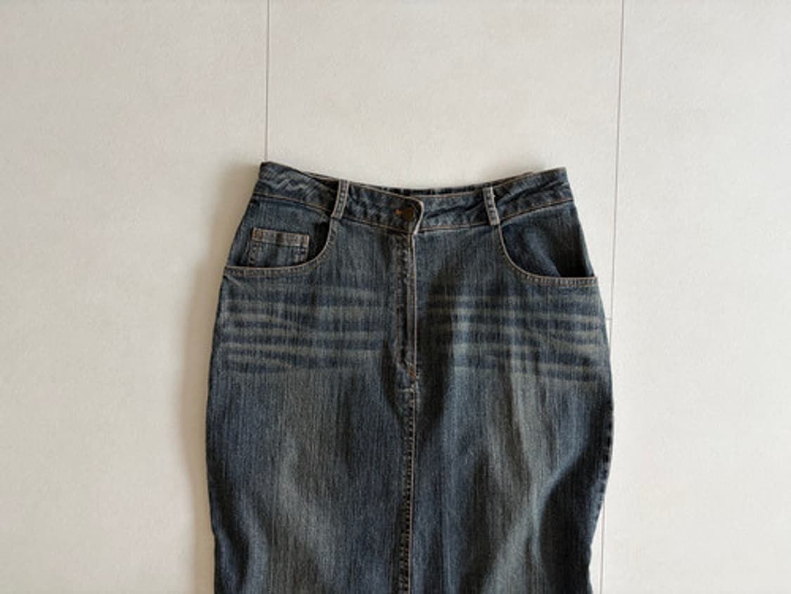 ruffle hem denim skirt 상품이미지6