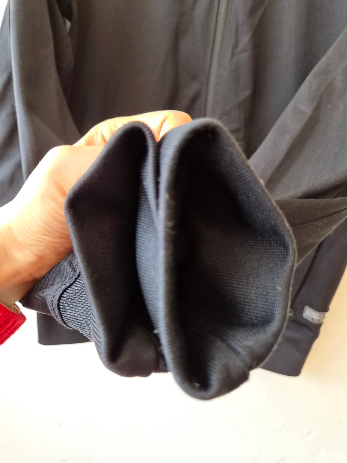 나이키 남성 드라이핏블랙배색져지점퍼 상품이미지6