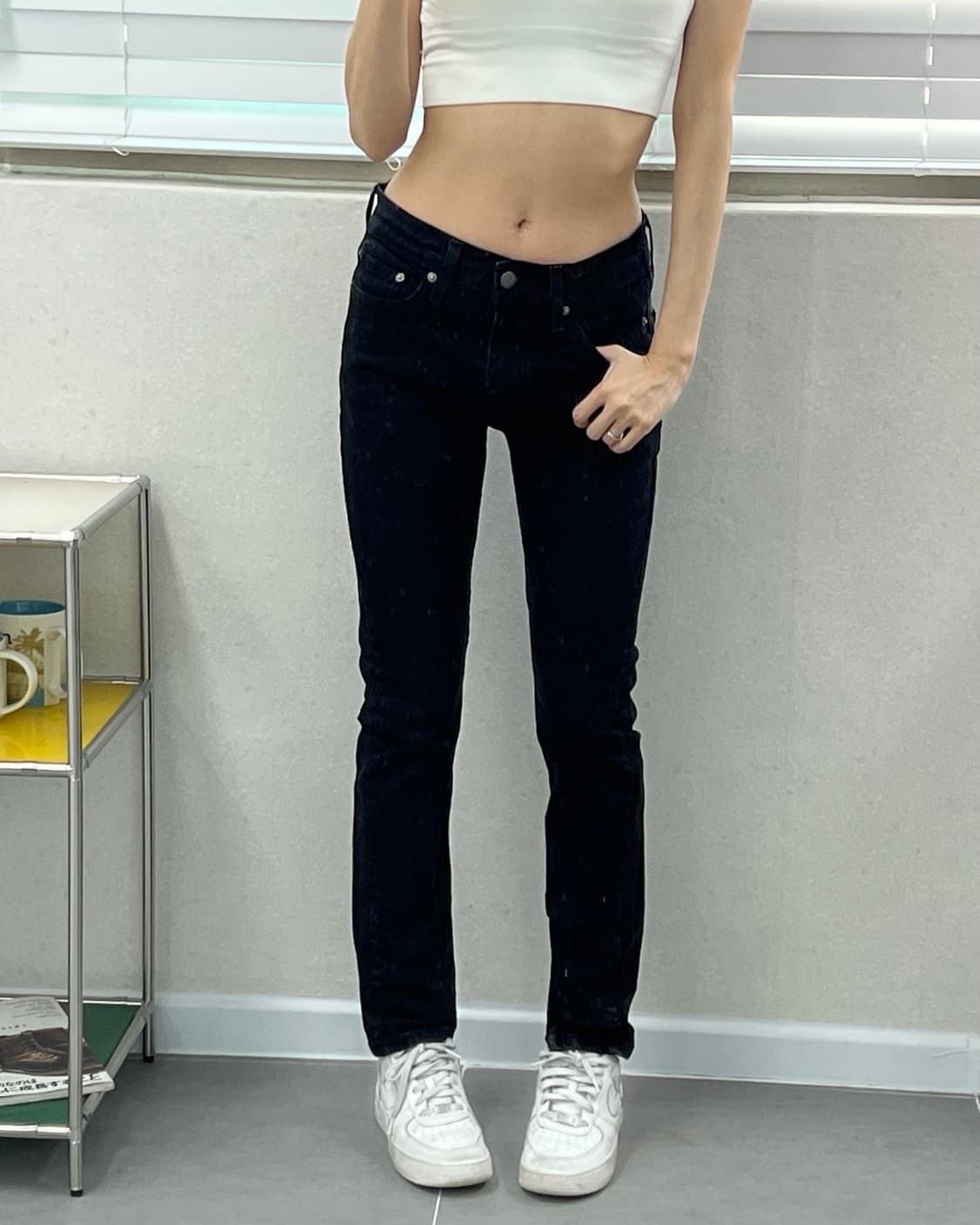 (허단36)리바이스 510 워싱블랙-M2357 상품이미지1