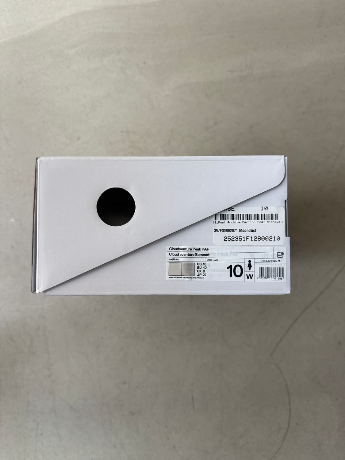 온 러닝 파프 클라우드 벤처 아이스문  w270 상품이미지4