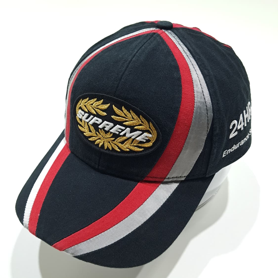 CK080 슈프림 00s GP-ACS 월계수 자수 레이싱 볼캡 상품이미지2