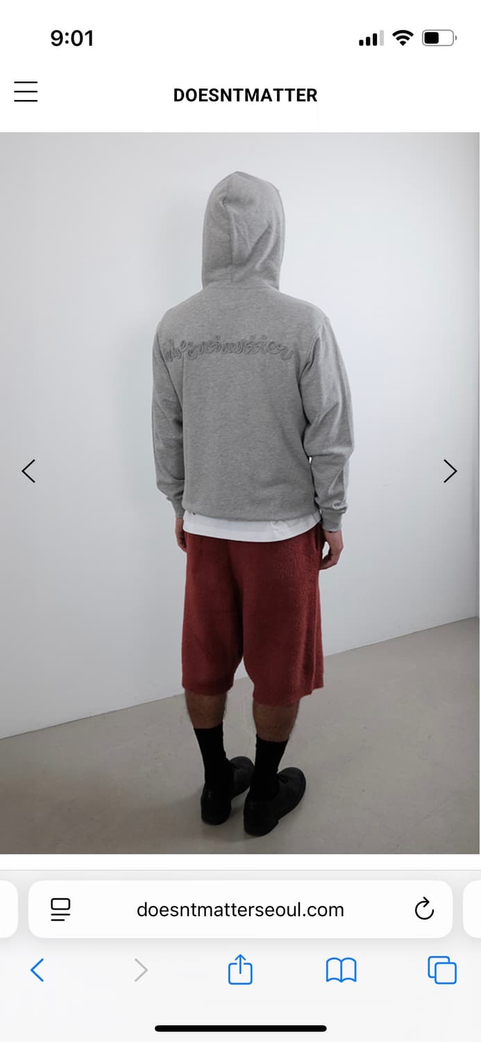 더즌매터 롱스트링 후드 상품이미지2