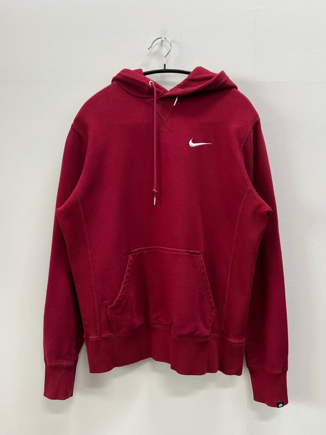 (L) 나이키 프렌치 테리 후드 티 딥레드 상품이미지2