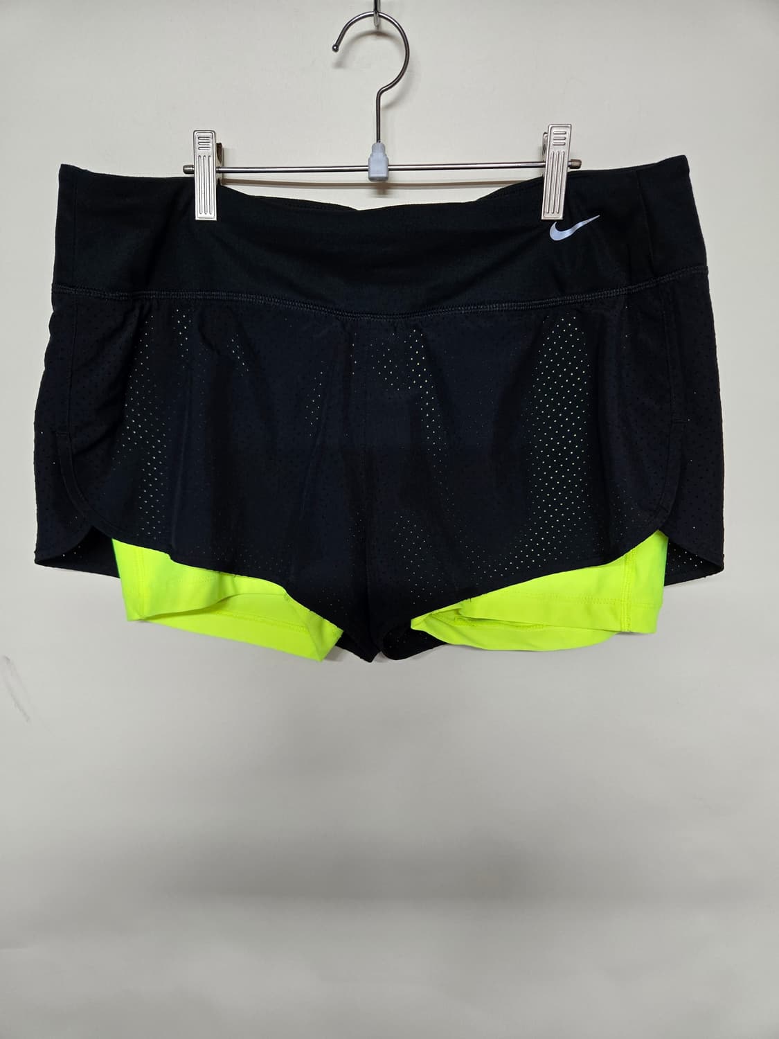 나이키 여성 러닝 투인원 자가드 숏반바지 XL 32 상품이미지1