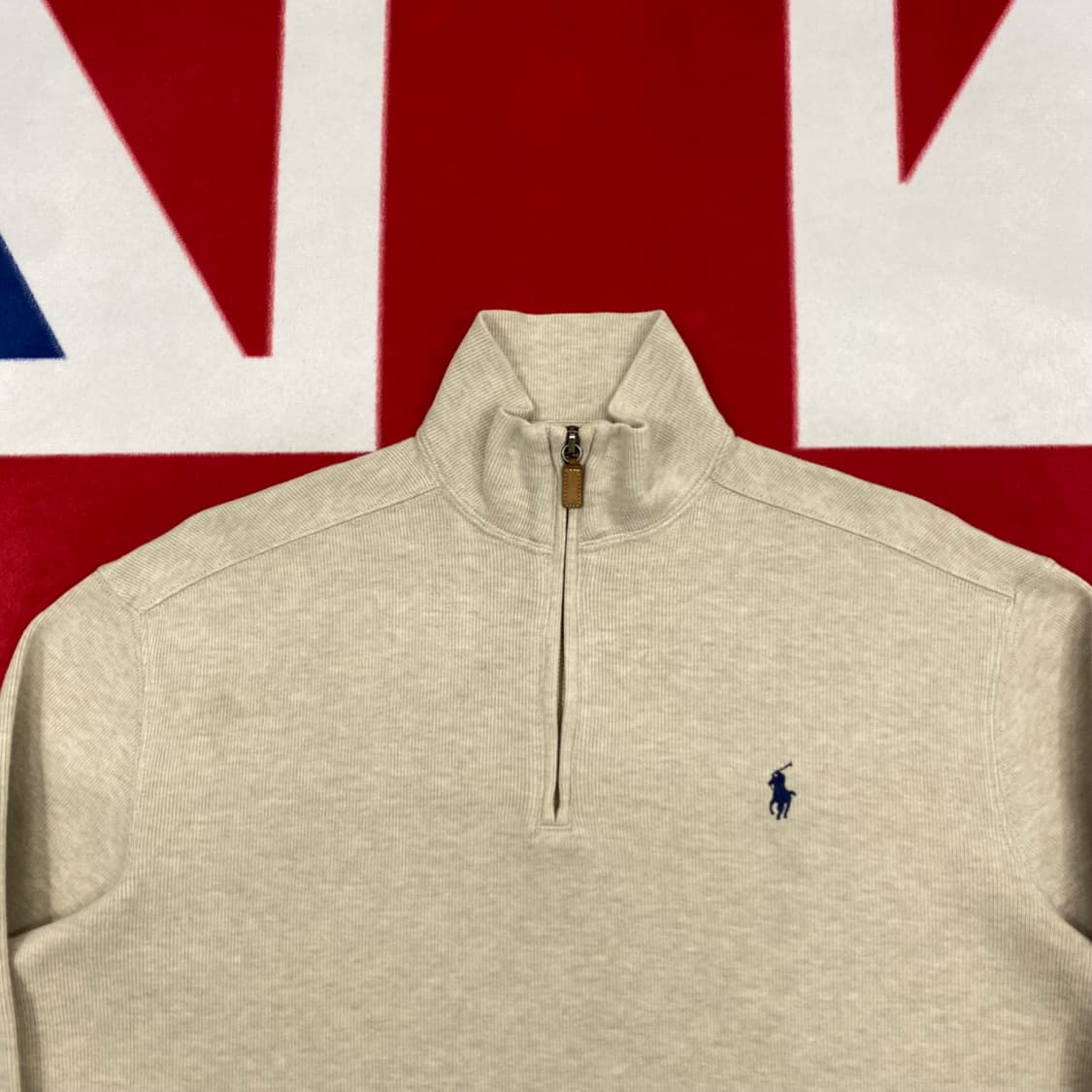 폴로 하프집업 맨투맨 M  상품이미지3