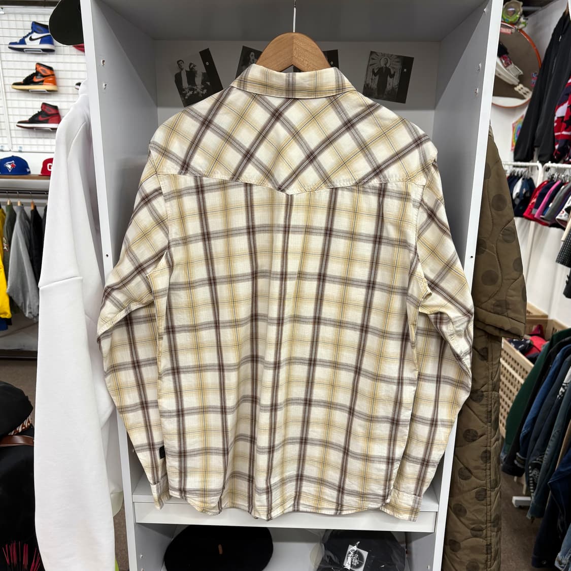 (M) 파타고니아 오가닉 아웃도어 체크 셔츠 상품이미지3