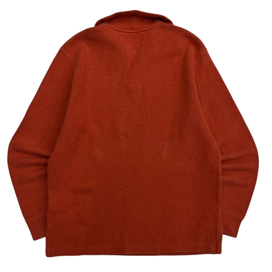 폴로 랄프로렌 카키포니 오렌지 반집업 니트 M 상품이미지3