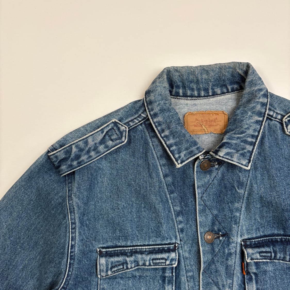 [L] Levi’s M-65 denim field jacket 상품이미지2