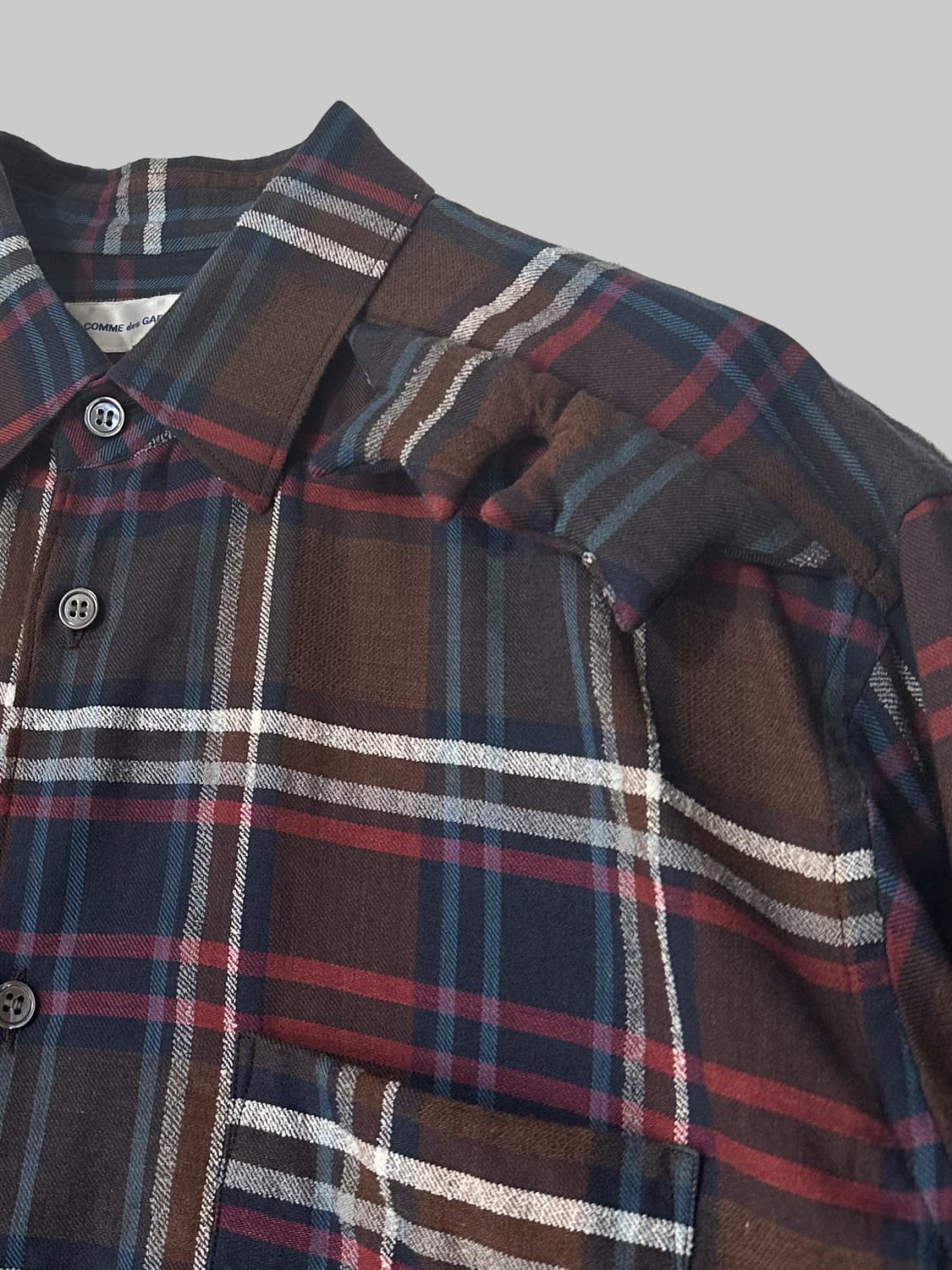 꼼데가르송 셔츠 스타 퀼팅 셔츠 상품이미지2