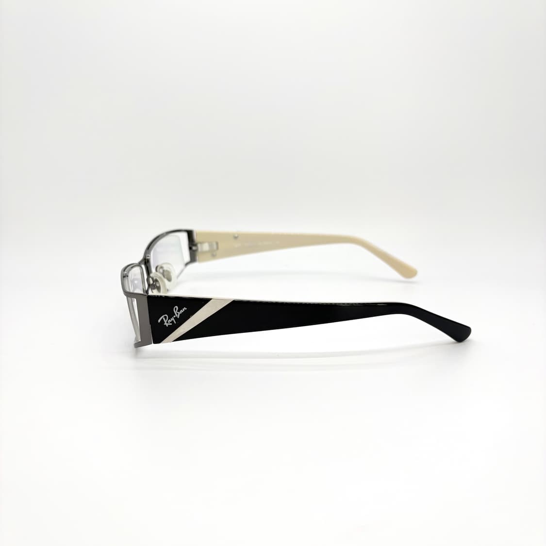 RAYBAN 레이벤 실버 슬림스퀘어 안경 상품이미지6