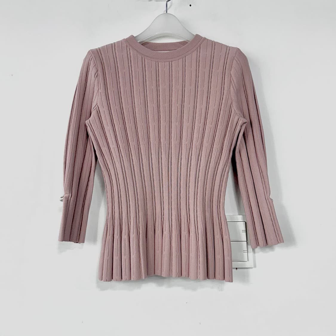 마인 펄 디테일 니트 스커트 set 상품이미지2