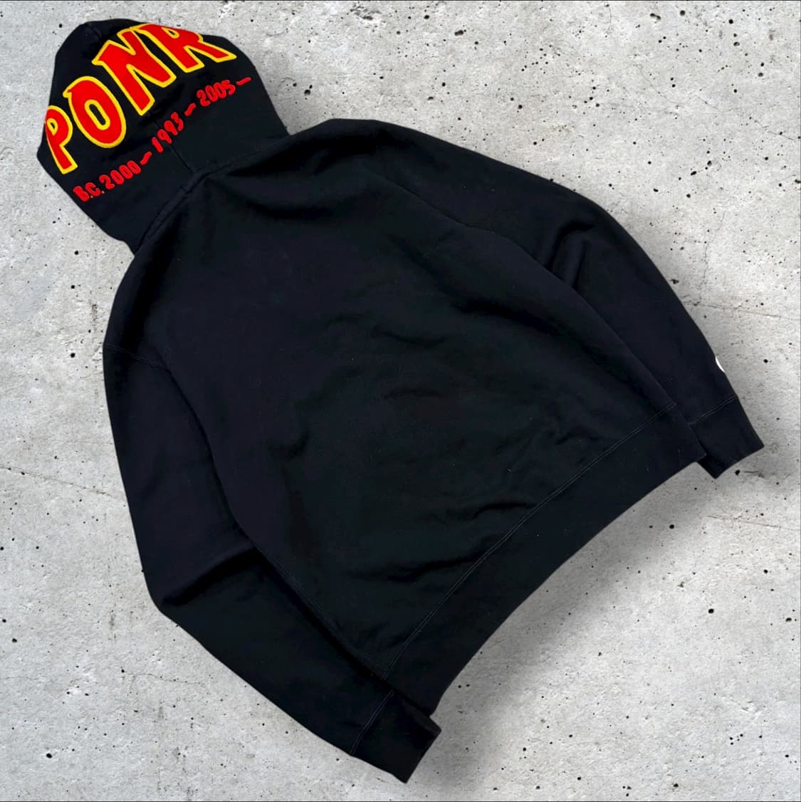 [L] 베이프 더블후드 블랙 샤크 후드집업 B318 상품이미지2