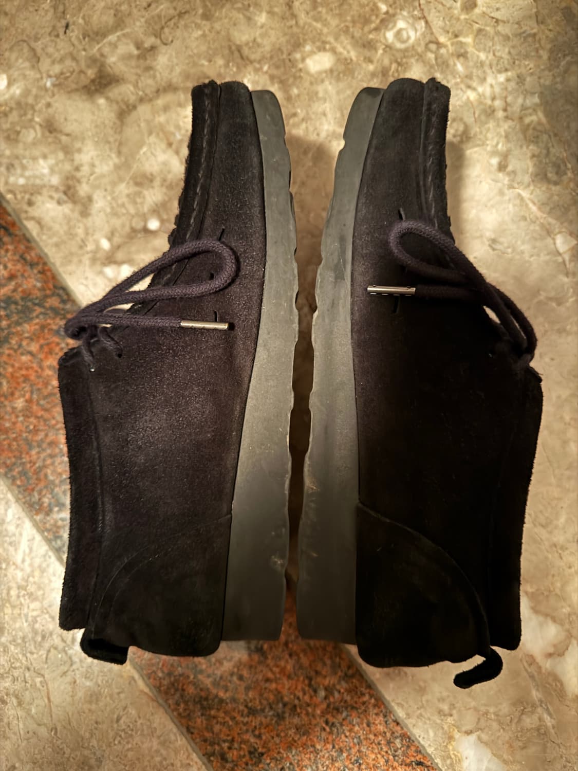 2, 260 265) 폴리테루 우븐 왈라비 슈즈 블랙 상품이미지2