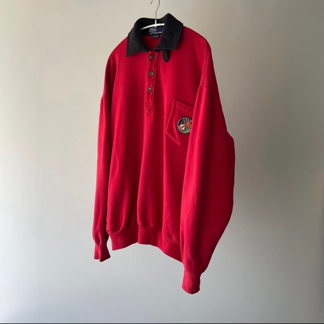 빈티지 폴로 카라 맨투맨 상품이미지2