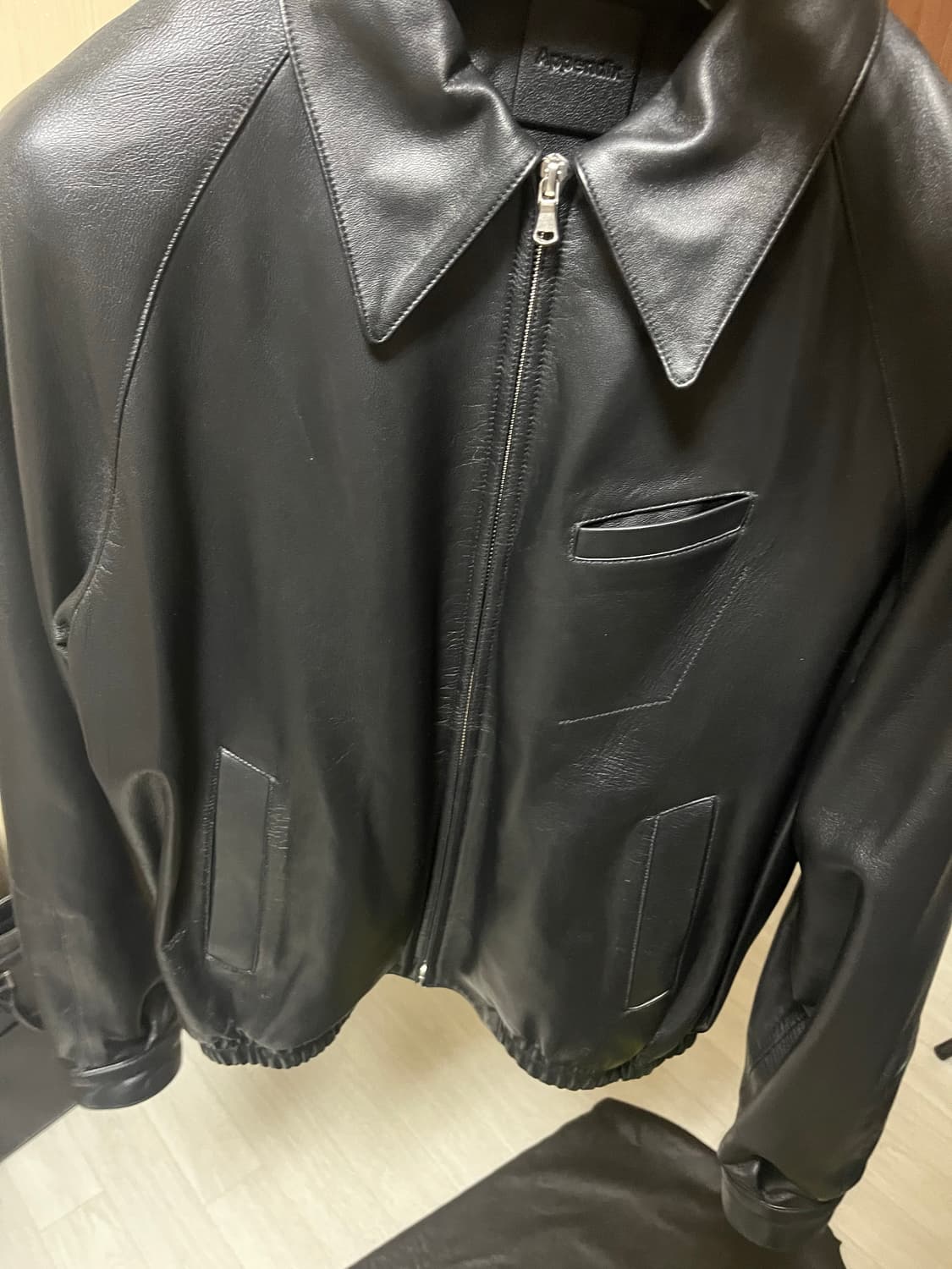머듈 레더 자켓 3사이즈 상품이미지4