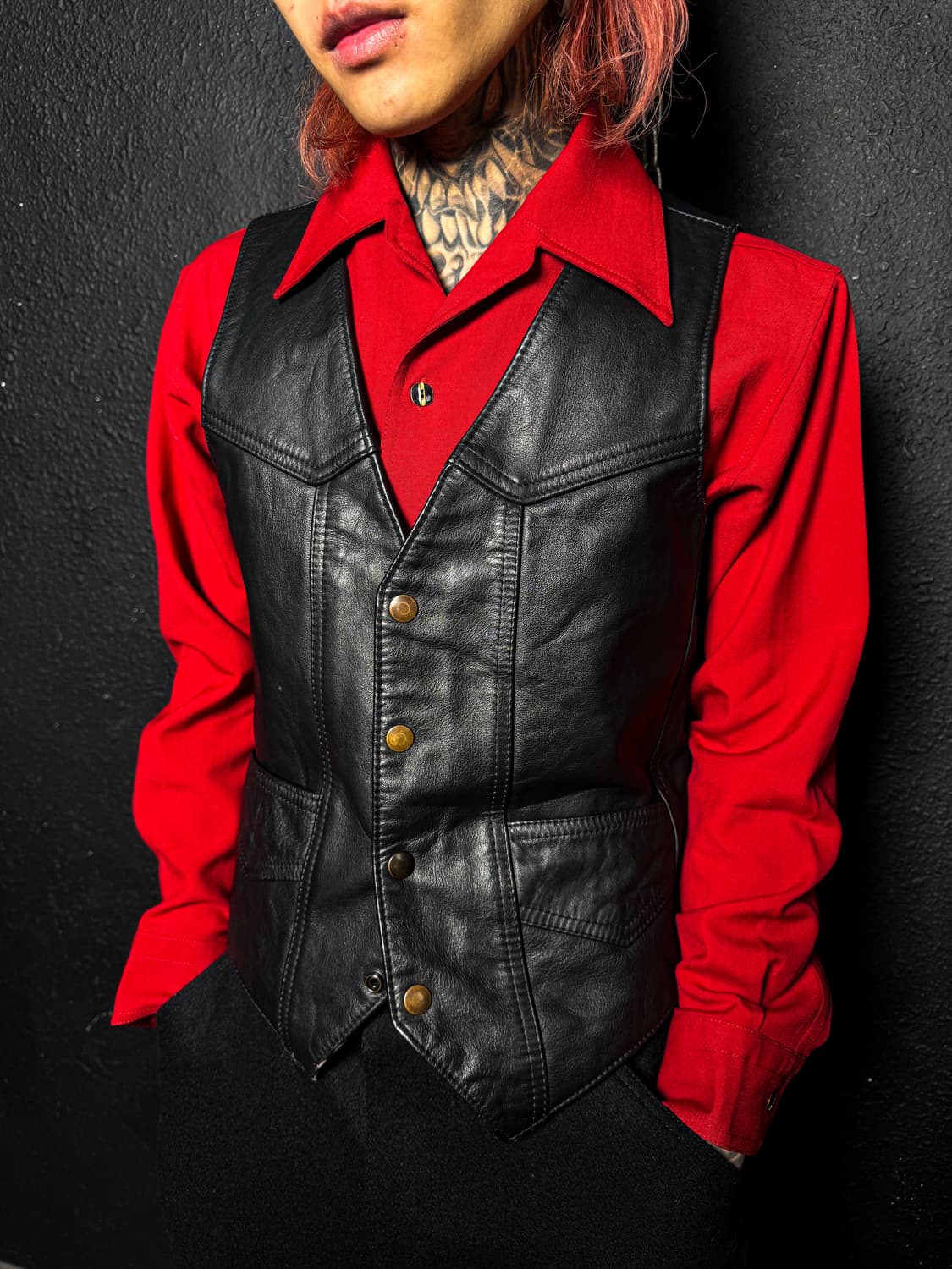 All American Rider – Vintage Leather Ves 상품이미지2