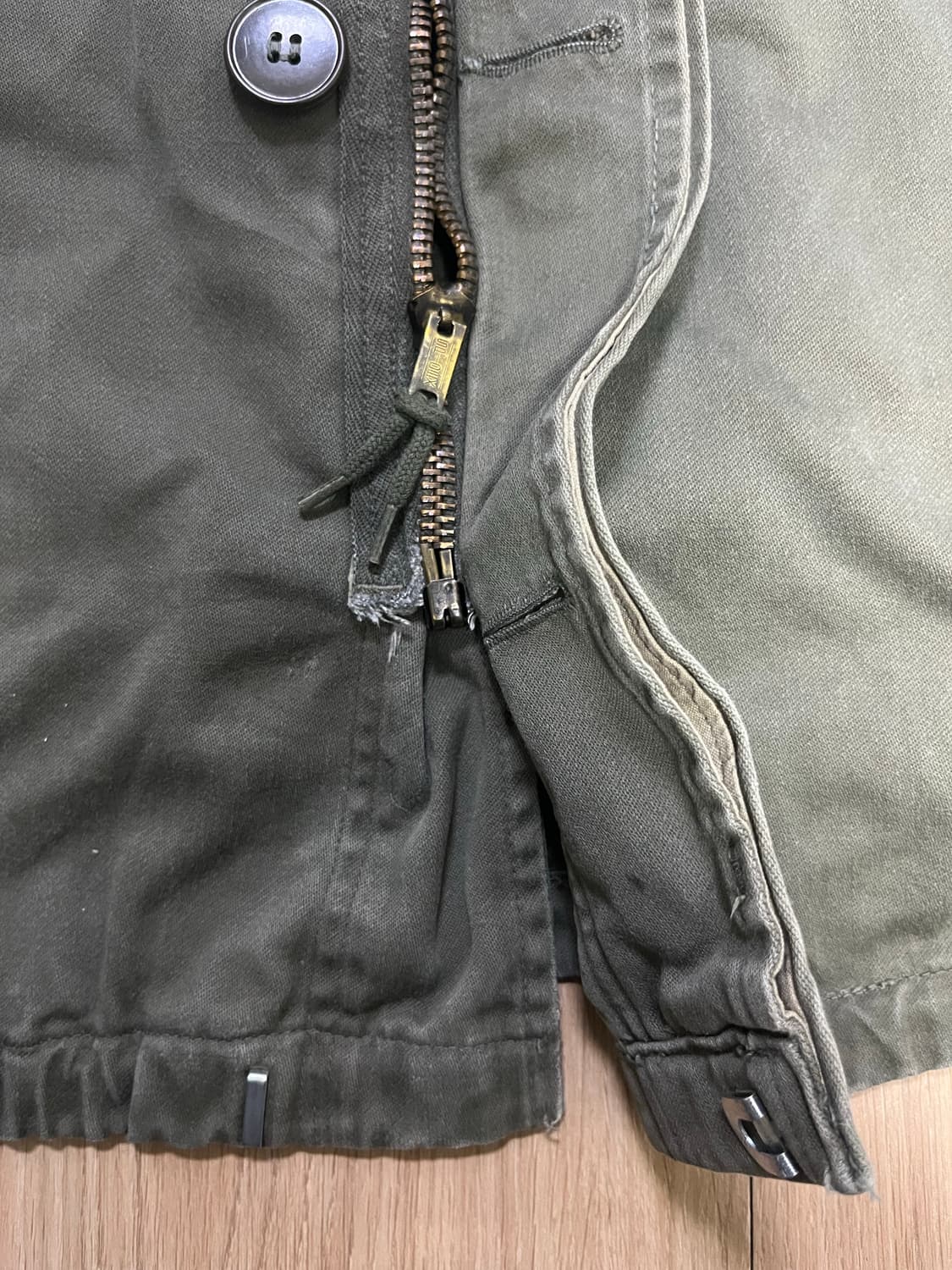 70s 프렌치 아미 m64 필드 자켓 파카 코트 프랑스군 92c 상품이미지9