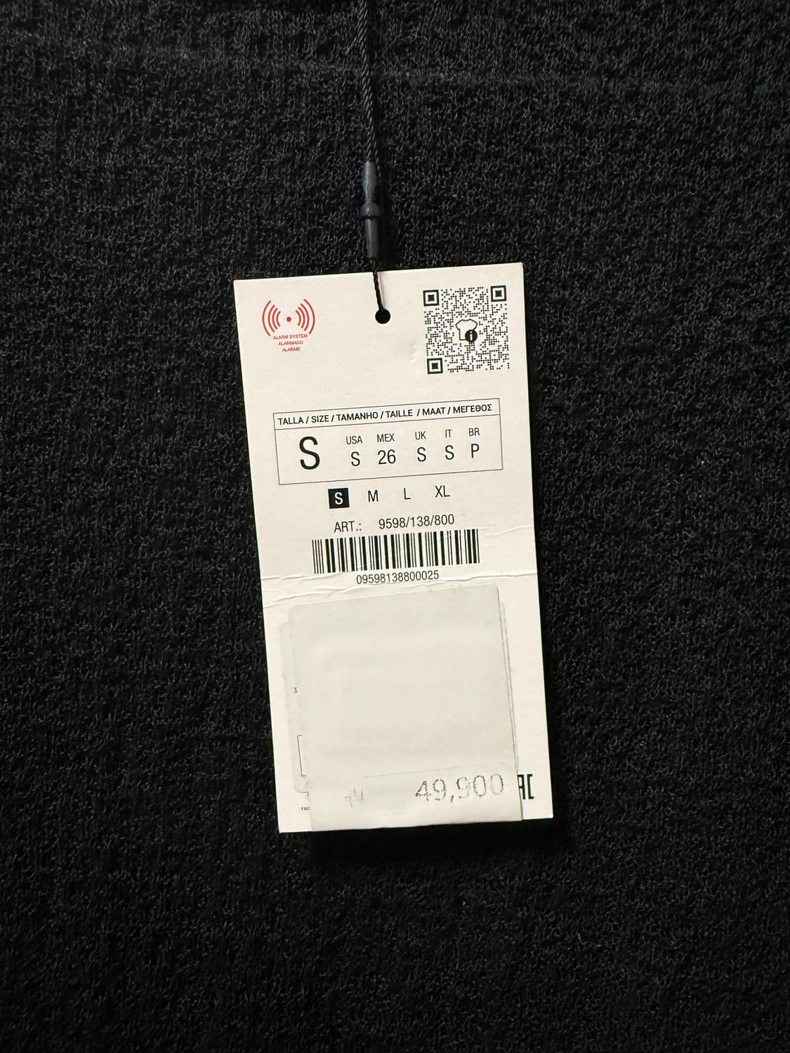 자라 파인 니트 세미 시스루 스웨터 상품이미지7