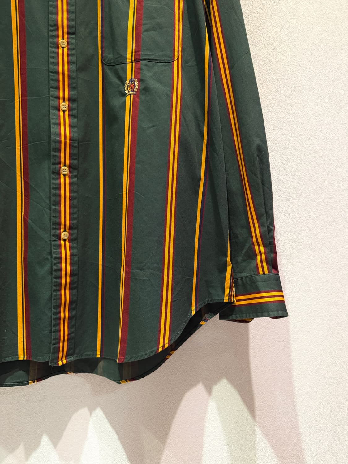Vintage Tommy Hilfiger Stripe Shirt 상품이미지4